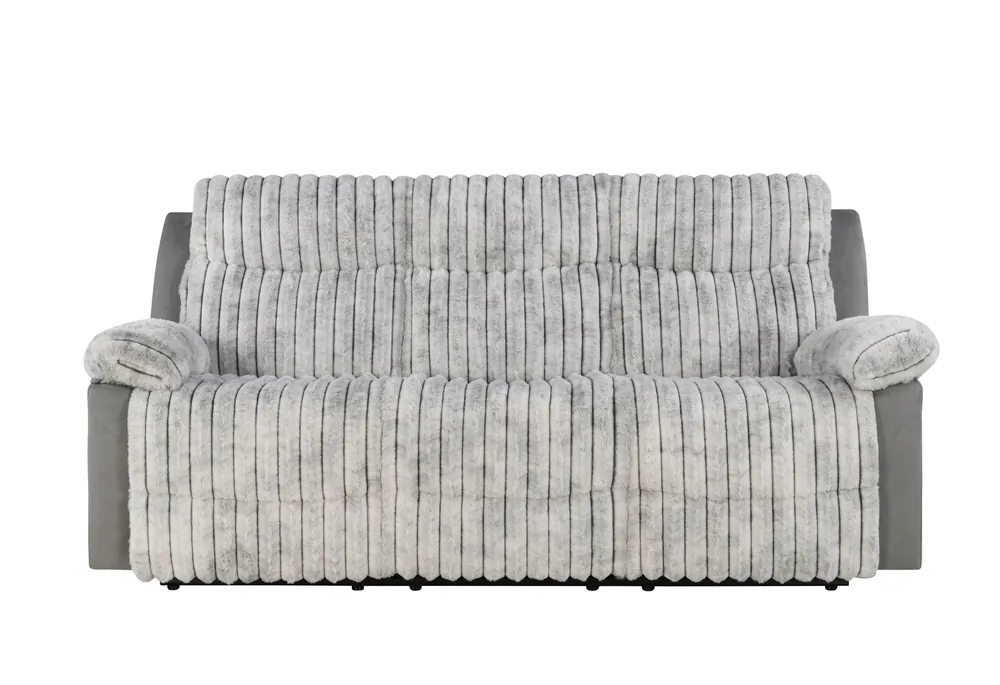 U6028 GREY RECLINING SOFA - Global Furniture USA