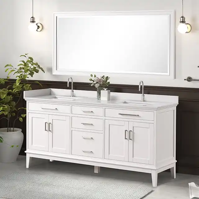 Almeria Vanity Set w/ Mirror - FOA East