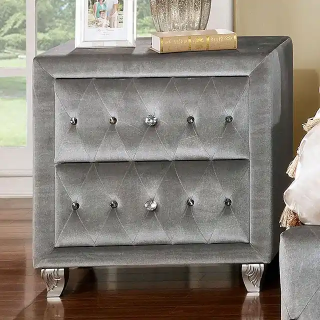 Alzir Night Stand Gray - FOA East