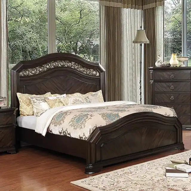 Calliope Espresso E.King Bed - FOA East