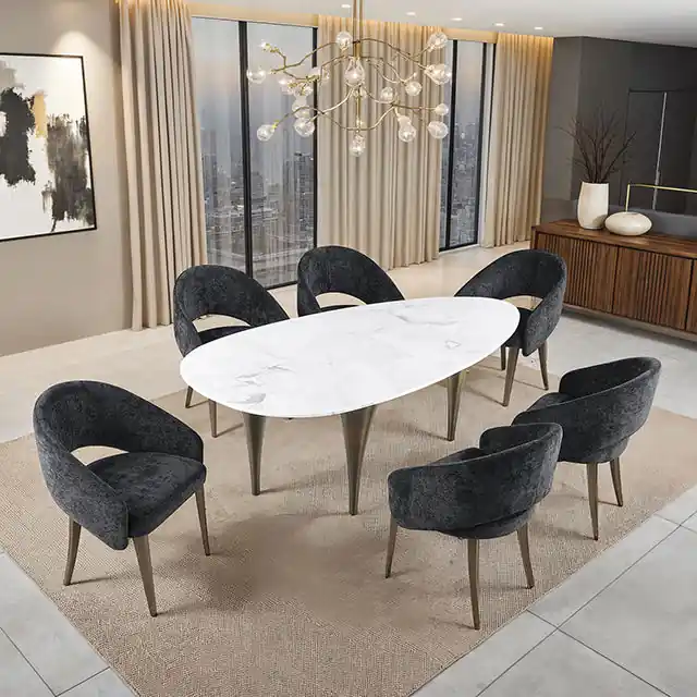 Ciaran 5 Pc. Dining Table Set - FOA East