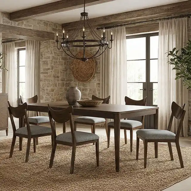 Clarksburg 7 Pc. Dining Table Set - FOA East