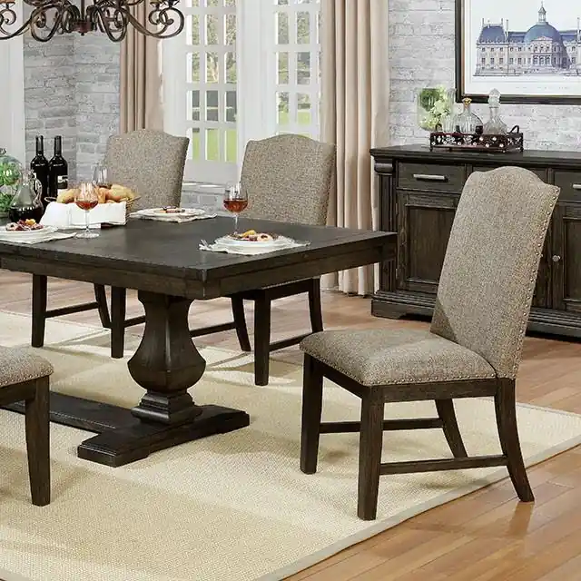 Faulk 7 Pc Dining Table Set - FOA East