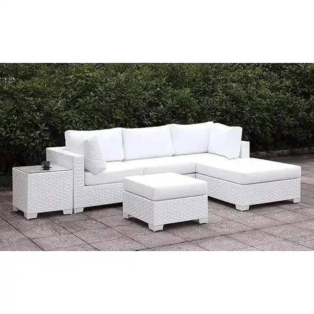 Somani Small L-Sectional W/ RIGHT Chaise + Ottoman