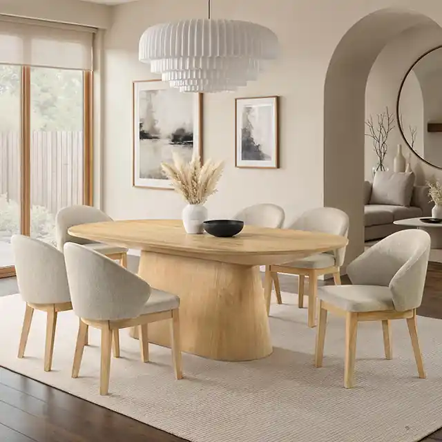 Tottenham Oval Dining Table - FOA East