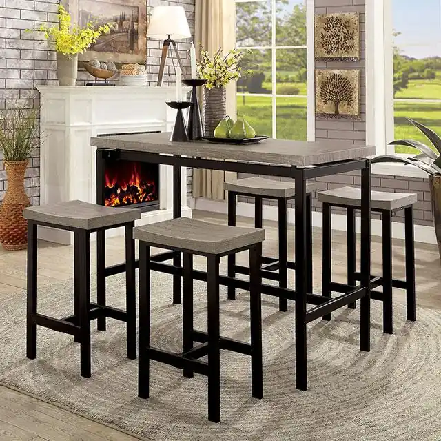 Vilvoorde 5 Pc. Counter Ht. Table Set - FOA East