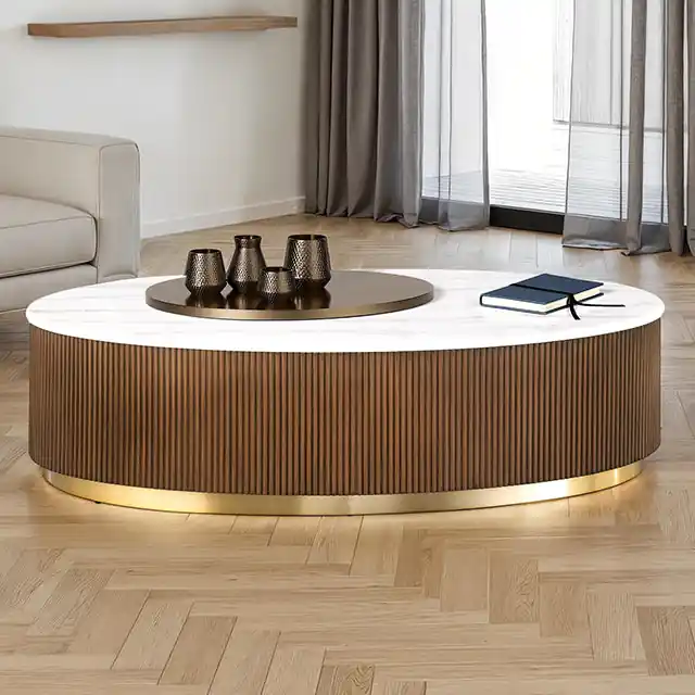 Virden Oval Cocktail Table - FOA East