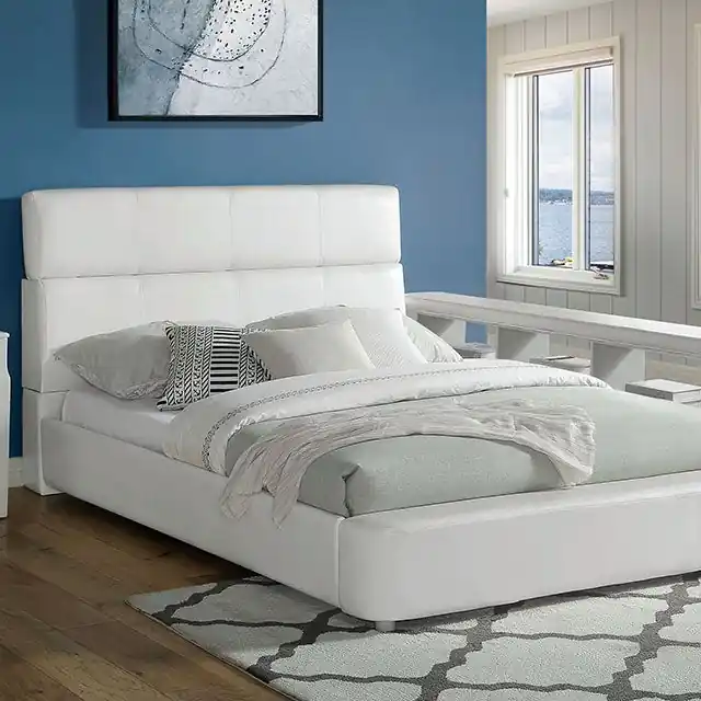 Vodice Queen Bed w/ Bookcase - FOA East