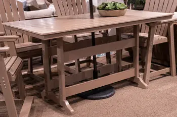 Seacliff Beach Outdoor Counter Height Dining Table - Ashley Furniture