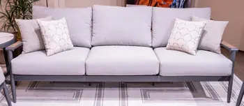 Ocean Beach Outdoor Sofa with Cushion - Ashley Furniture