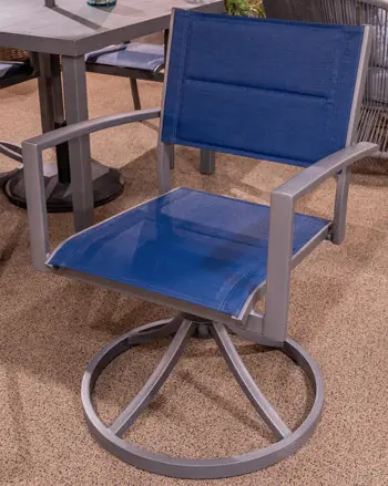 Rocky Creek Outdoor Sling Swivel Chair (Set of 2) - Ashley Furniture
