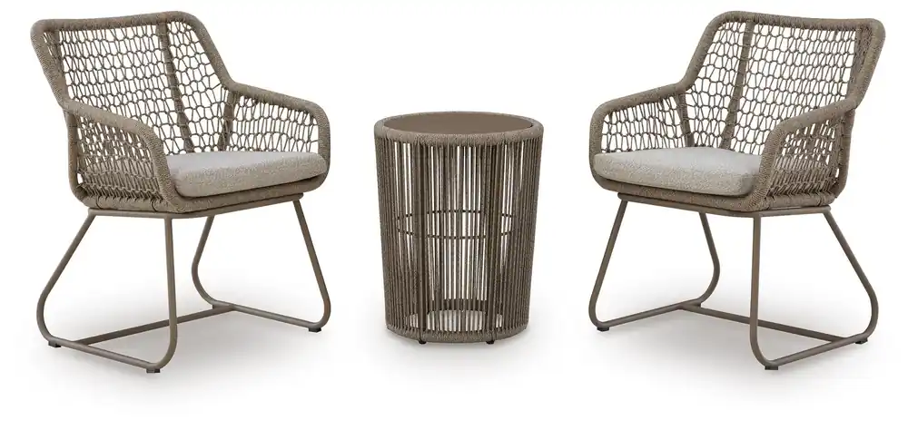 Majors Beach Outdoor Table and 2 Chairs - Ashley Furniture