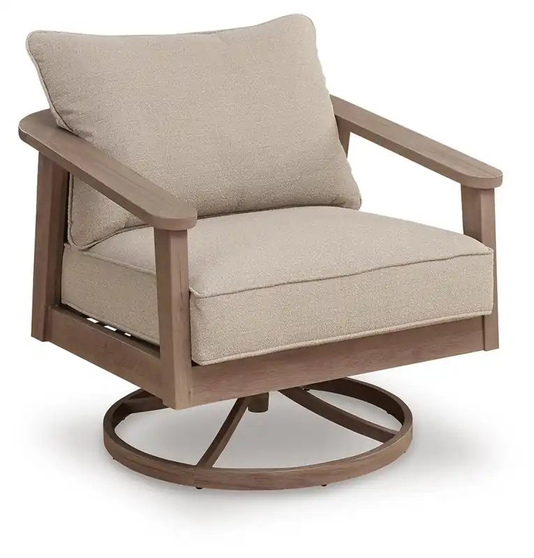 Harmony Headlands Outdoor Swivel Lounge with Cushion - Ashley Furniture