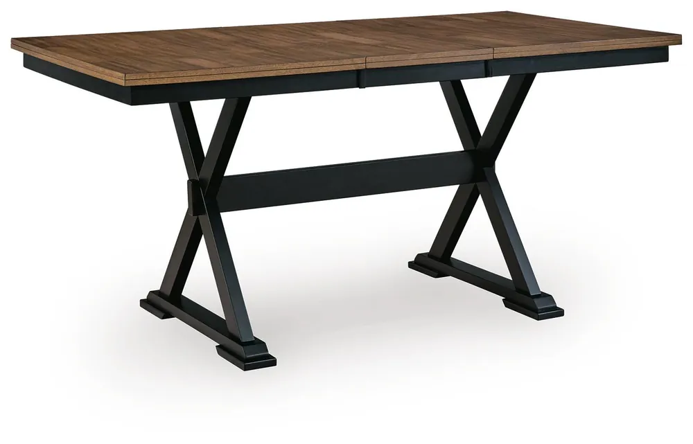 Wildenauer Counter Height Butterfly Extension Table - Ashley Furniture