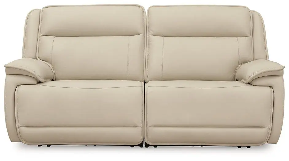 Double Deal Power Reclining Loveseat Sectional - Ashley Furniture