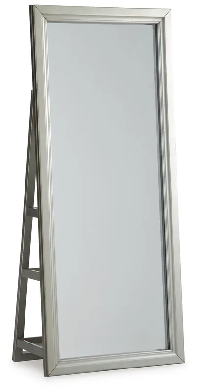 Evesen Floor Standing Mirror/Storage - Ashley Furniture