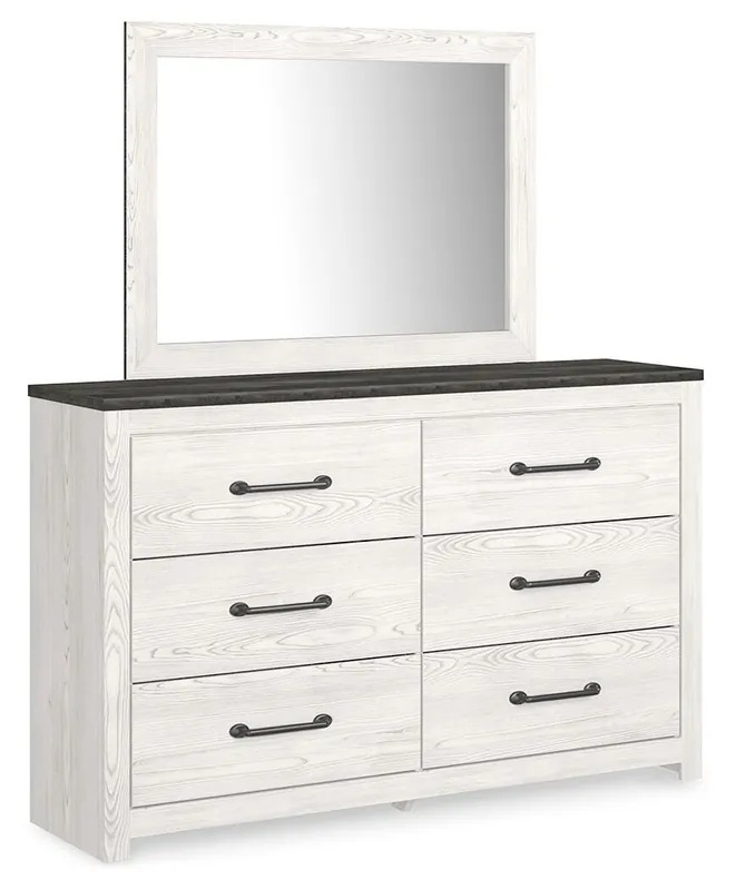 Gerridan Dresser and Mirror - Ashley Furniture