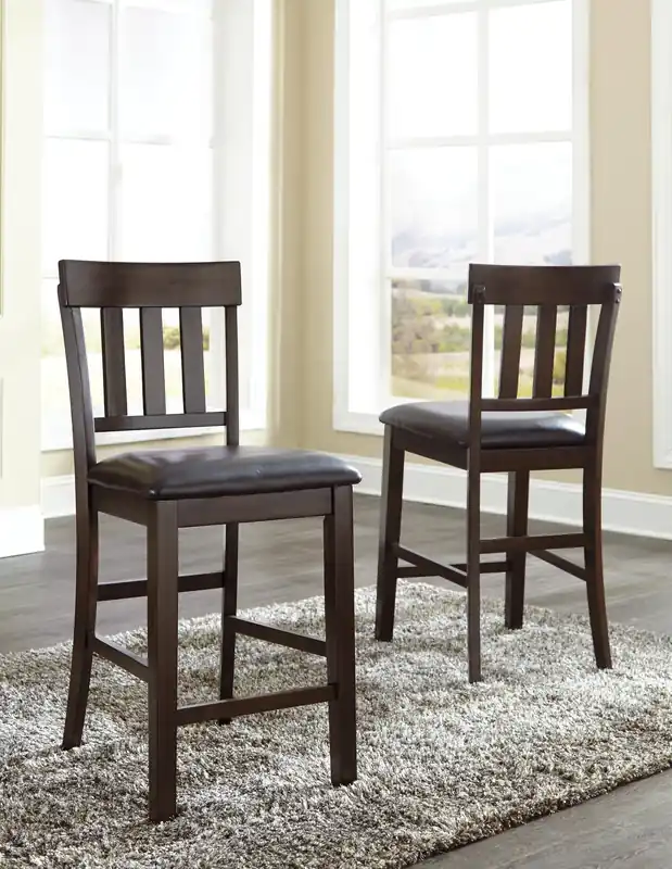 Haddigan Bar Stool Set - Ashley Furniture
