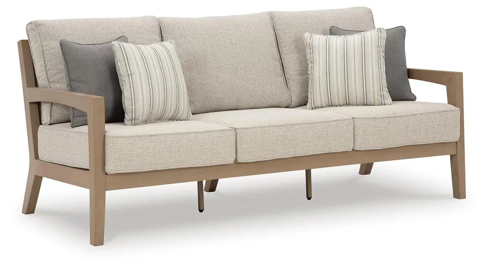 Hallow Creek Outdoor Sofa with Cushion - Ashley Furniture