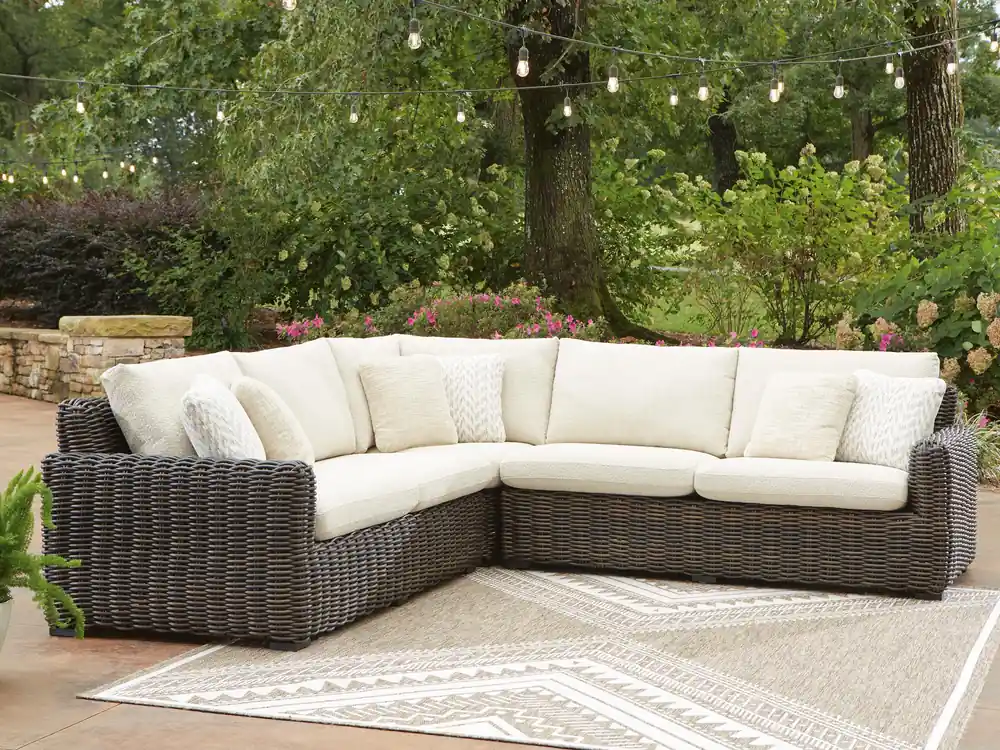Kimora Outdoor Sectional - Ashley Furniture