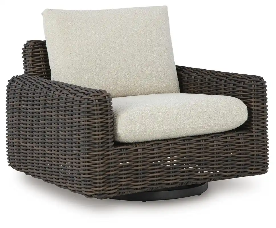 Kimora Outdoor Swivel Lounge Chair - Ashley Furniture
