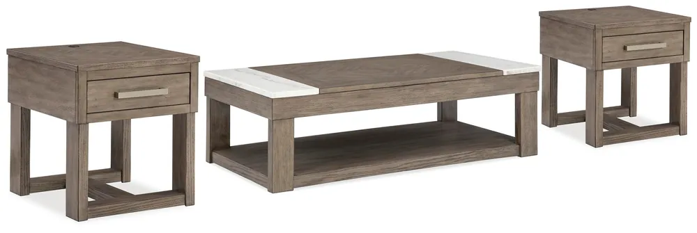 Loyaska Occasional Table Set - Ashley Furniture
