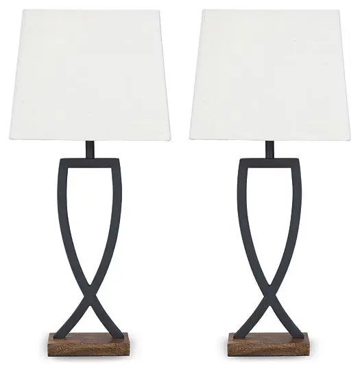 Makara Table Lamp (Set of 2) - Ashley Furniture