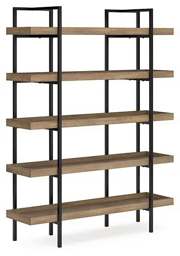 Montia 76" Bookcase - Ashley Furniture