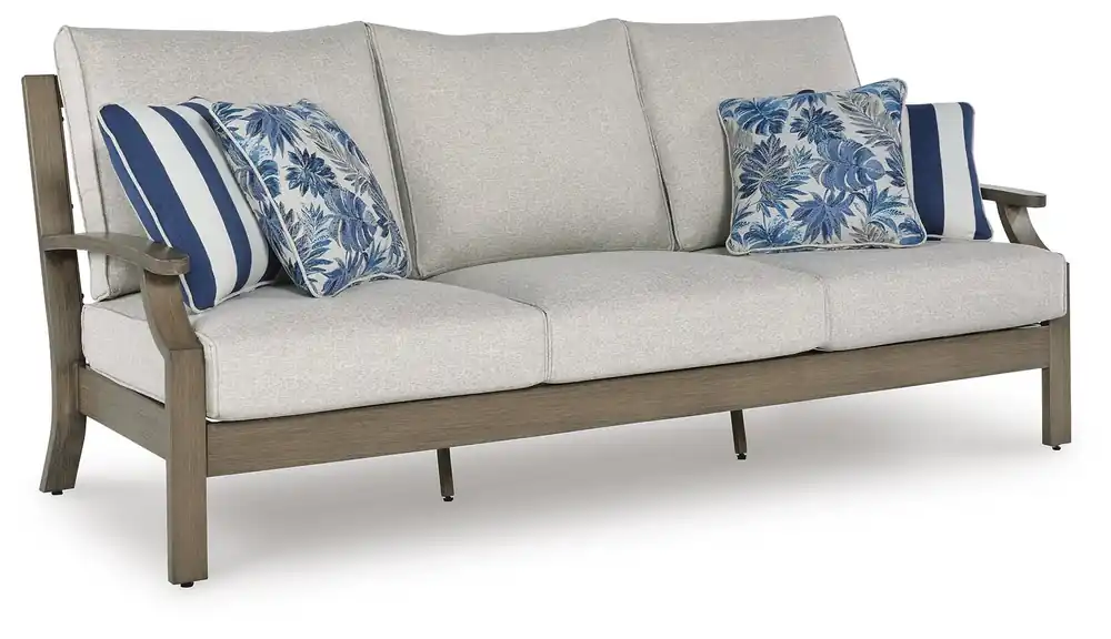 Rainier Ranch Outdoor Sofa with Cushion - Ashley Furniture