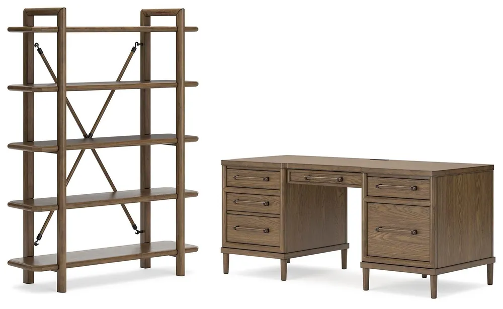 Roanhowe Home Office Set - Ashley Furniture