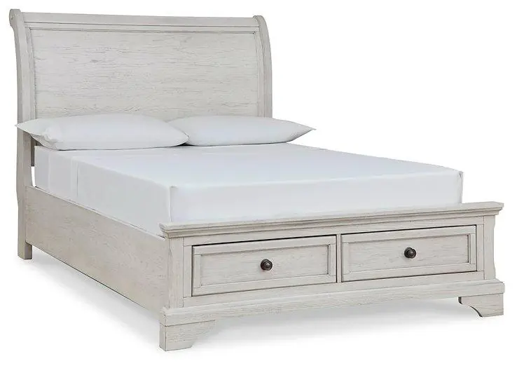 Robbinsdale Sleigh Storage Bed - Ashley Furniture
