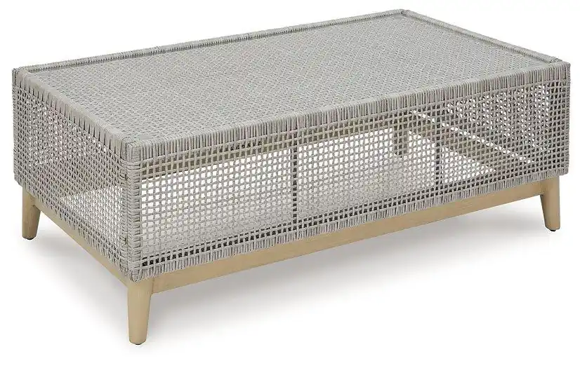 Seton Creek Outdoor Coffee Table - Ashley Furniture