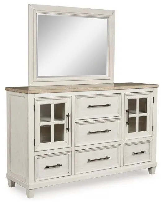 Shaybrock Dresser and Mirror - Ashley Furniture