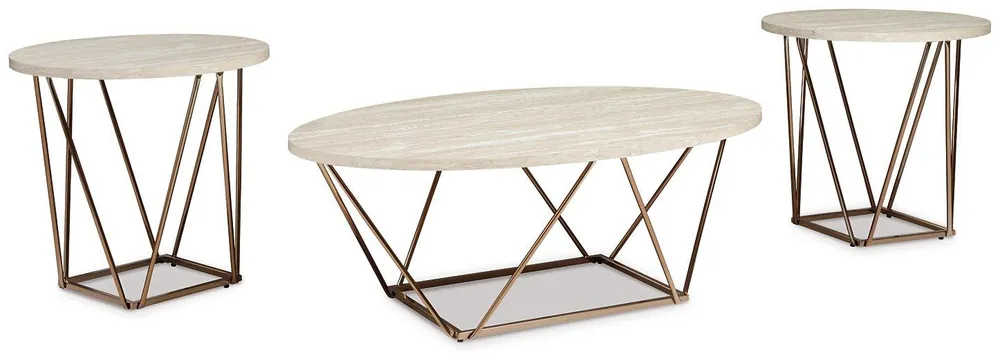 Tarica Table (Set of 3) - Ashley Furniture