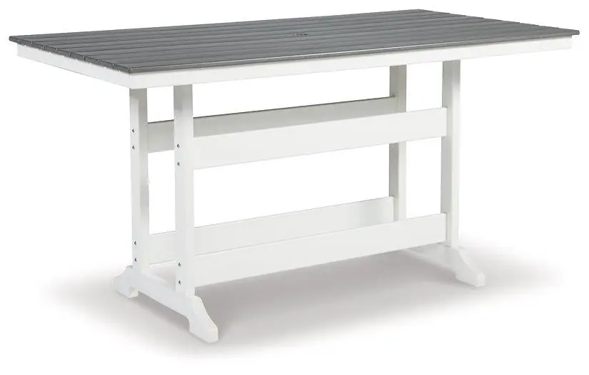 Transville Outdoor Counter Height Dining Table - Ashley Furniture