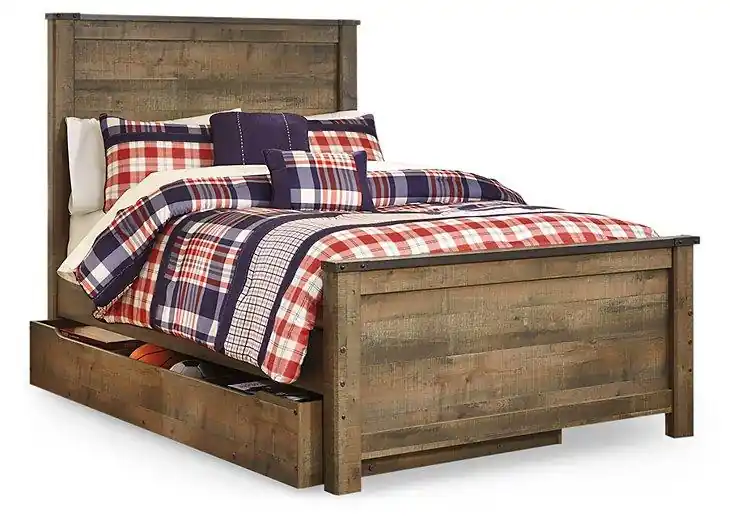 Trinell Bed with 1 Large Storage Drawer - Ashley Furniture