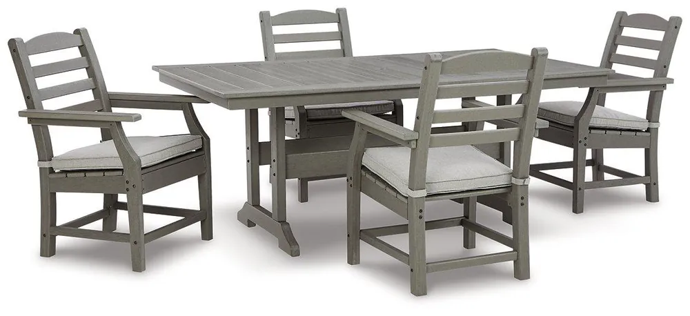 Visola Outdoor Dining Table with 4 Chairs - Ashley Furniture