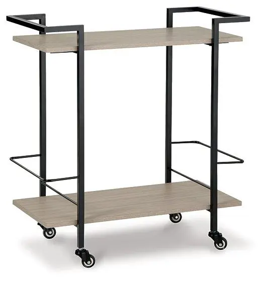 Waylowe Bar Cart - Ashley Furniture