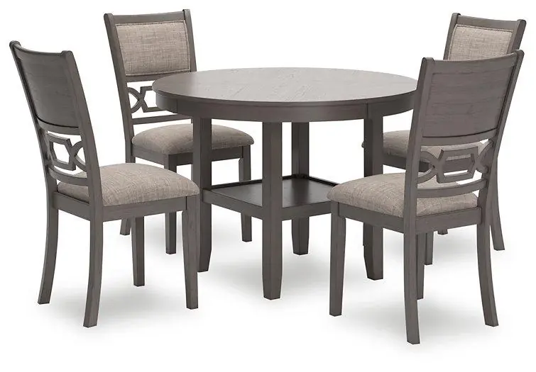 Wrenning Dining Table and 4 Chairs (Set of 5) - Ashley Furniture