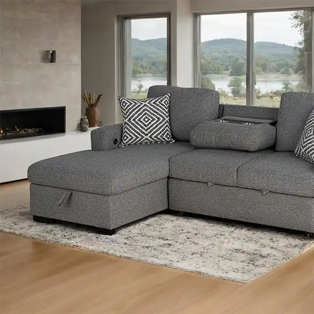 Chatham Sectional Gray - FOA East