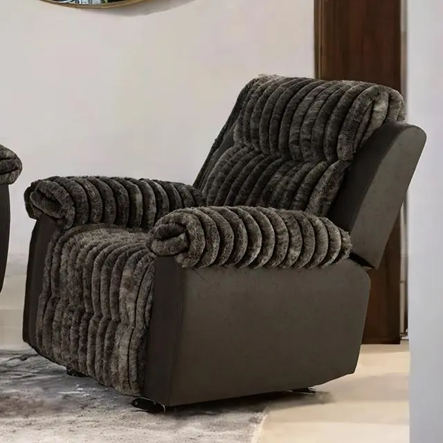 Dionysus Manual Glider Recliner Brown - FOA East