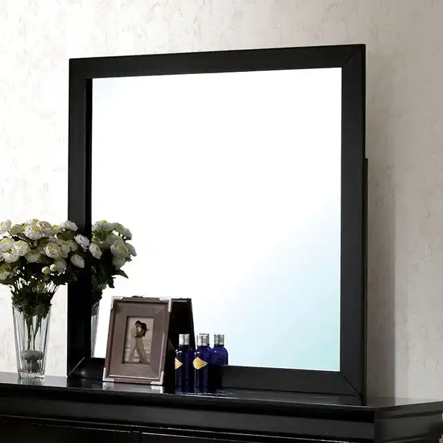 Louis Philippe Mirror Black - FOA East