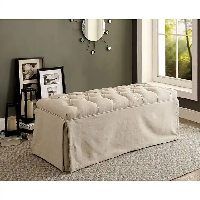Payson Bench Beige - FOA East