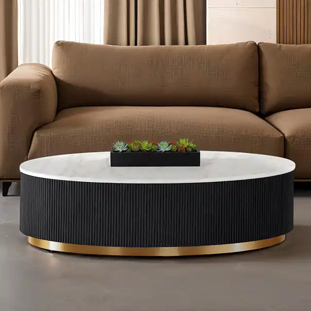 Virden Oval Cocktail Table - FOA East