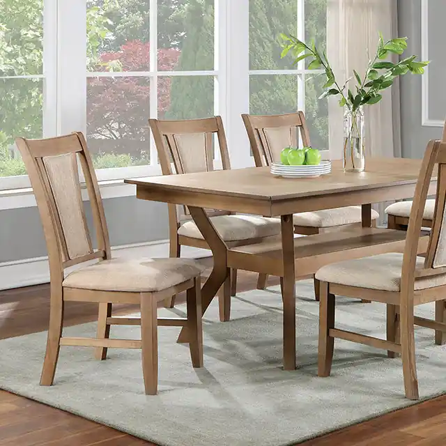 Upminster 7 Pc Dining Table Set - FOA East