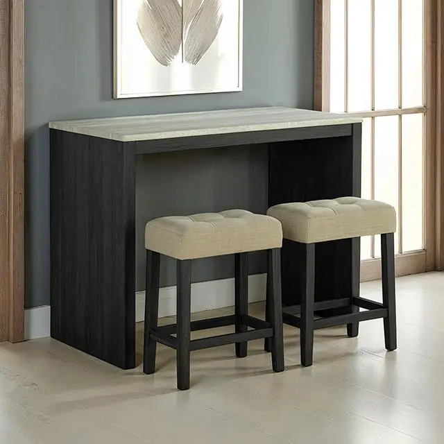 Zanaide 3 Pc. Dining Table Set - FOA East