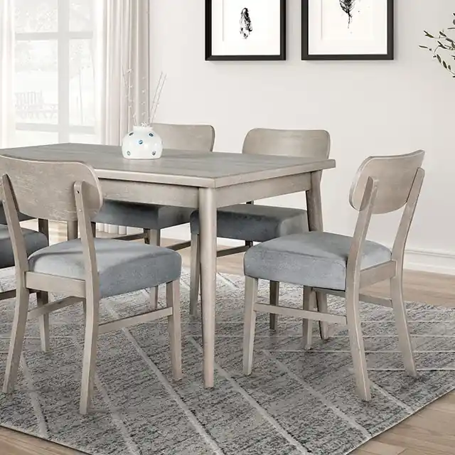 Keynes 7 Pc Dining Table Set - FOA East