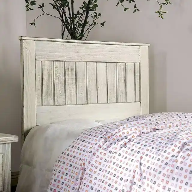 Rockwall Headboard White - FOA East