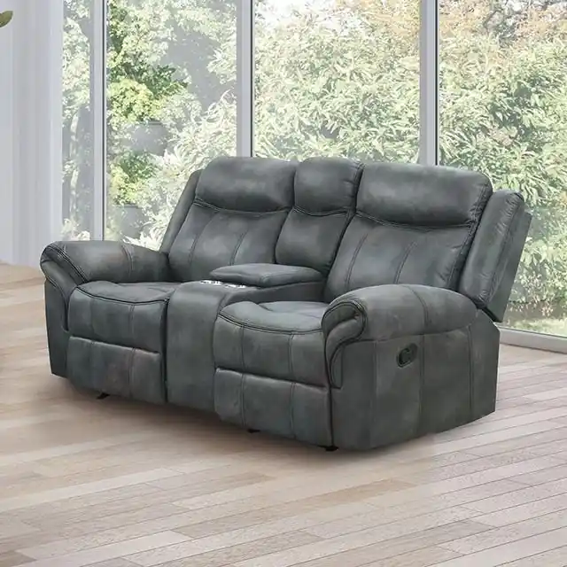 Agata Glider Recliner Loveseat - FOA East