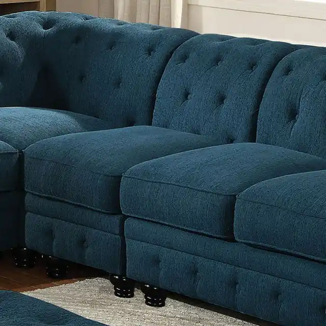 Stanford Armless Chair Teal - FOA East